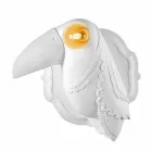 Wandleuchte in mattweißer Keramik Modernes italienisches Design - Tucano Viadurini