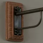 Kunsthandwerkliche Gartenapplikation in Galestro, hergestellt in Italien – Toscot Spoleto Viadurini