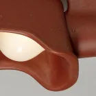 Handgefertigte toskanische Majolika-Wandleuchte Made in Italy - Toscot Bistro Viadurini