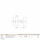 Moderne Aussendoppelemissions Messing Abarth 204 Viadurini