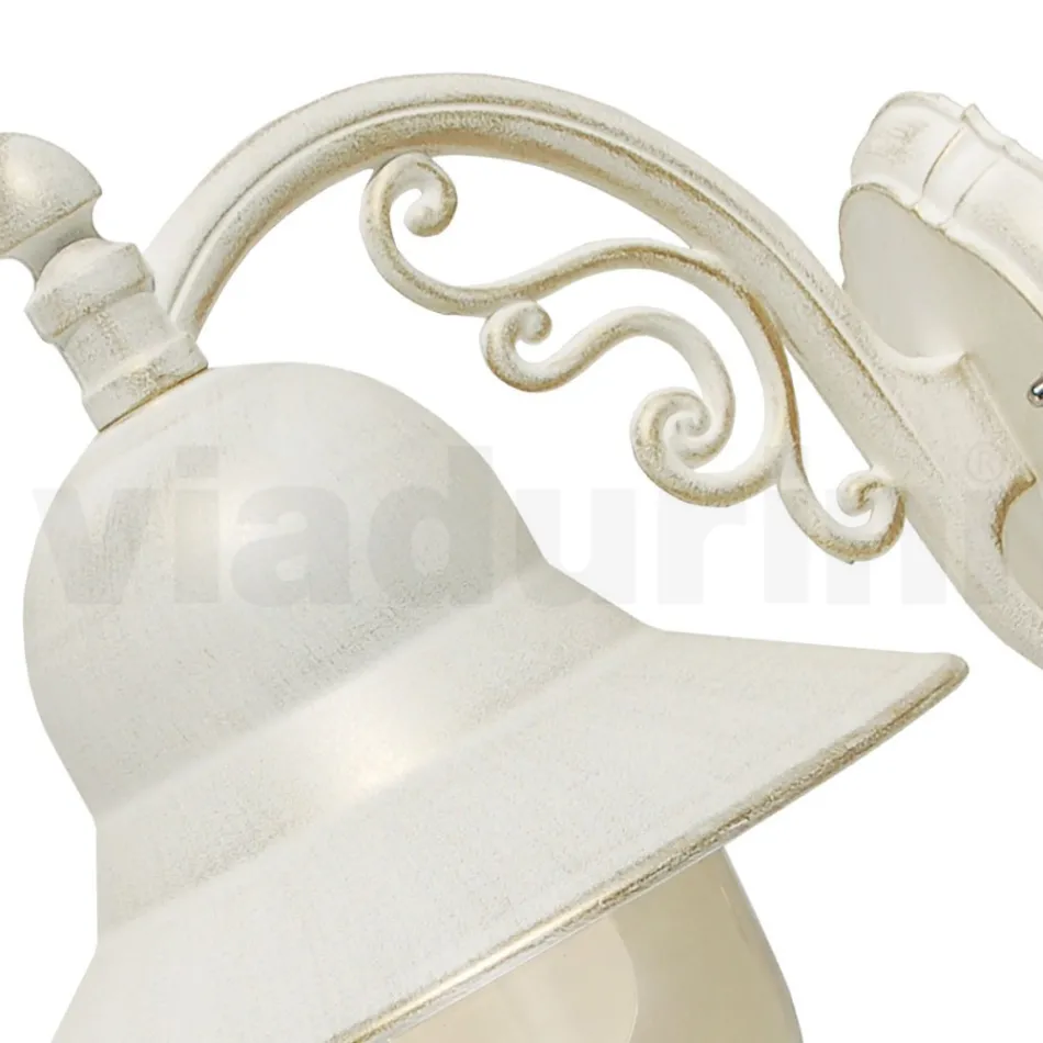 Außenwandleuchte aus Aluminium und Polycarbonat, hergestellt in Italien – Cassandra Viadurini