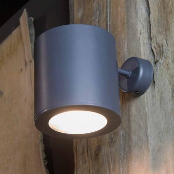 Außenwandleuchte aus Eisen und Aluminium mit LED inklusive Made in Italy - Rango