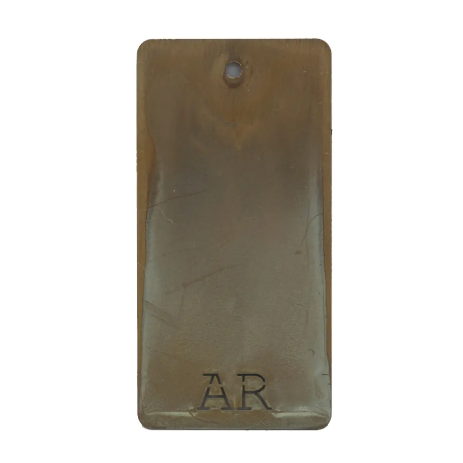 Vintage-Außenwandleuchte aus Messing, Klarglas - Elfico Viadurini