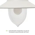 Außenwandleuchte im Vintage-Stil aus Aluminium, hergestellt in Italien – Cassandra Viadurini