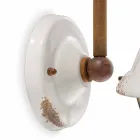 Keramik-Wandleuchten und Metall Skyler industriellen Stil Viadurini