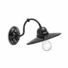 Lampe in glänzend Keramik-Wand Ferroluce Retro Viadurini