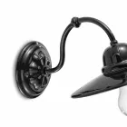 Lampe in glänzend Keramik-Wand Ferroluce Retro Viadurini