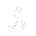 Wandleuchte aus glasierter toskanischer Majolika Made in Italy - Toscot Vivaldi Viadurini