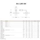 Nabucco Wandleuchte von Aldo Bernardi, Linienbeleuchtung aus Messing Viadurini
