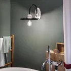 Wandleuchte im rustikalen Stil aus Keramik von Ferroluce Viadurini