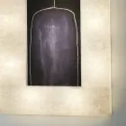 Moderne Design-Wandleuchte In-es.artdesign Lunar Bottle 2 in Nebulite Viadurini