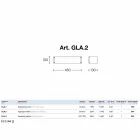 Applikationen in weißen Fliesen Glamour Aldo Bernardi Viadurini