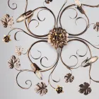 LED-Wandleuchte aus verchromtem Metall für elegante und funktionale Beleuchtung – Fiore Viadurini