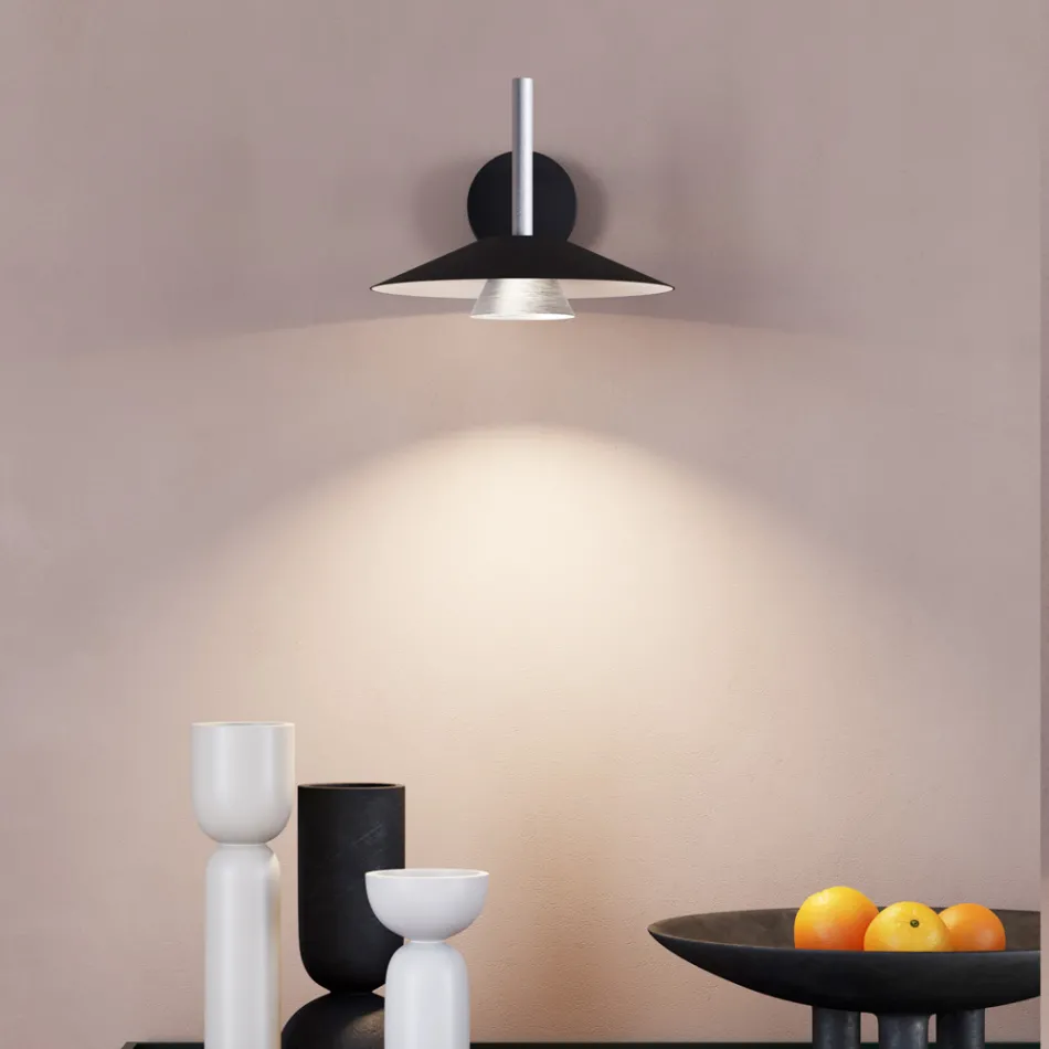 Metallwandleuchten in verschiedenen Ausführungen Made in Italy - Mira Viadurini