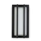 Vintage-Wandleuchte aus Messing, E27-Fassung, stimmungsvolles Licht, hergestellt in Italien – Kristall Viadurini