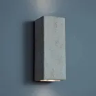 LED-Außenwandleuchte Smith-Toscot im Steingut-Design H 24 cm Viadurini