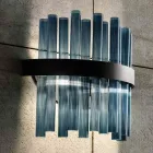 Moderne italienische Luxus-Wandleuchte aus mundgeblasenem Glas - Maesta Viadurini