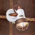 Applikationen einstellbares Keramik und Metall Scheinwerfer Kendra Ferroluce Viadurini