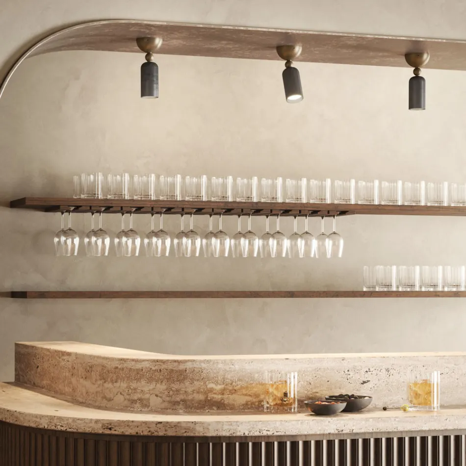 Verstellbare Wandleuchte aus Marokko und Graphen, hergestellt in Italien – Lady Viadurini