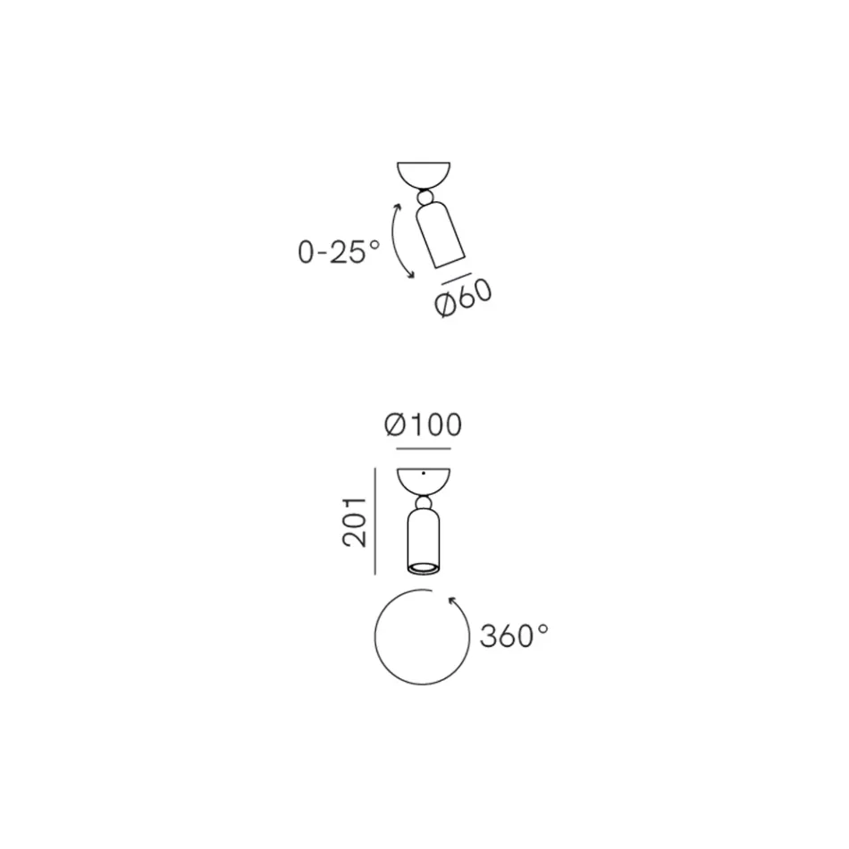 Verstellbare Wandleuchte aus Marokko und Graphen, hergestellt in Italien – Lady Viadurini