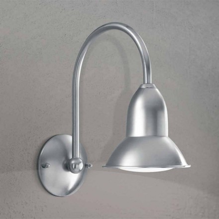 Wand-Außen Messing vernickelt Jasmine Viadurini