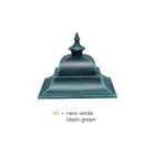 Außenwandleuchte aus Aluminium und Glas, hergestellt in Italien, Vintage – Bonaria Viadurini