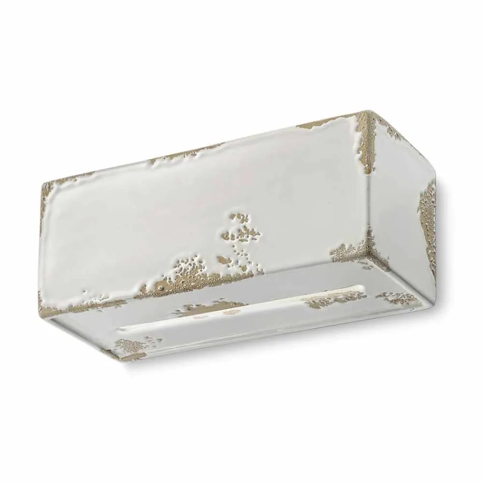 Applikationen retro handgemachte Keramik Ferroluce Viadurini