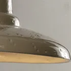 Runde Artisan-Gartenapplikation in Galestro, hergestellt in Italien – Toscot Spoleto Viadurini