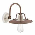 Applikationen industriellen Stil Metall und Keramik Ferroluce Viadurini