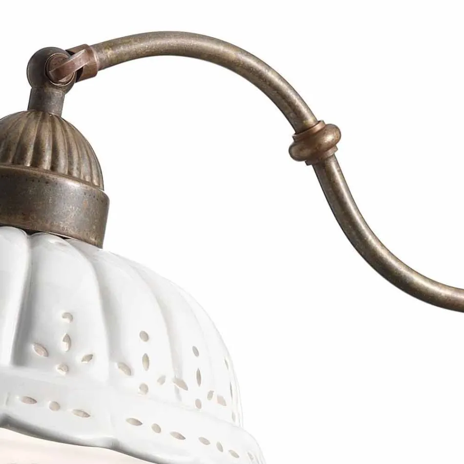 Applique Jugendstil in Bassano Anita Keramik Il Fanale Viadurini