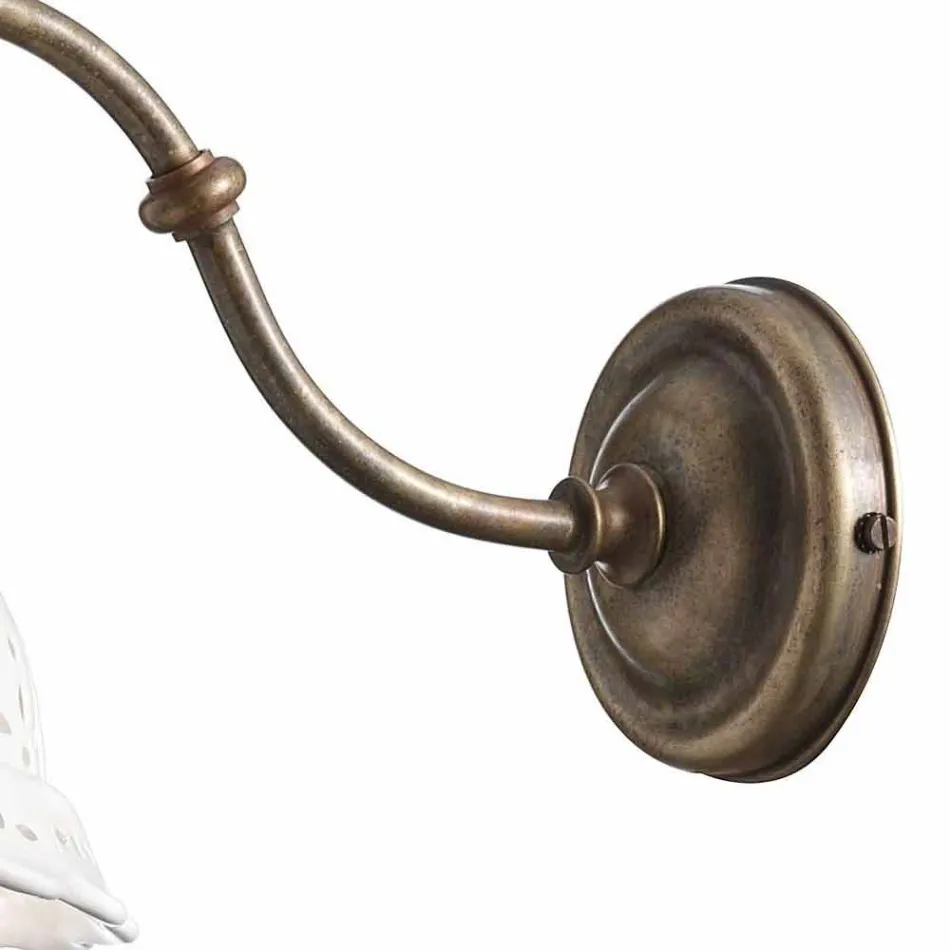 Applique Jugendstil in Bassano Anita Keramik Il Fanale Viadurini