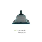 Vintage-Außenwandleuchte aus Aluminium und Glas, hergestellt in Italien – Doroty Viadurini