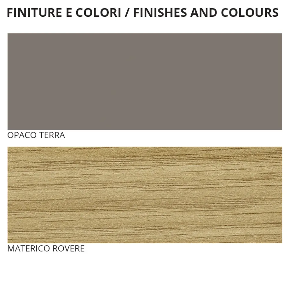 Moderne 5-Elemente Schlafzimmermöbel Made in Italy - Diamond Viadurini