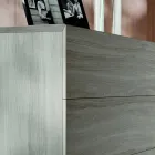 Doppelschlafzimmermöbel mit 4 Elementen Made in Italy - Lucania Viadurini