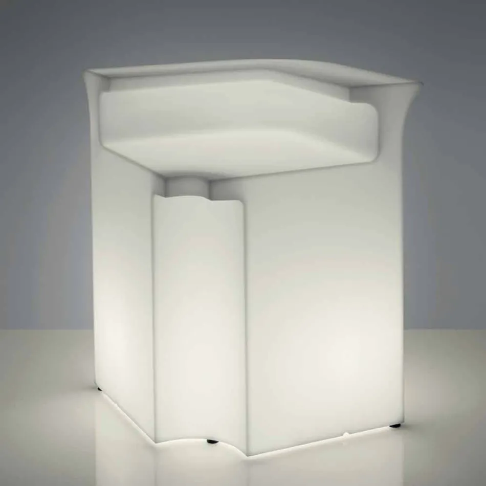 Corner Bartheke Slide Break Corner modern hell gemacht in Italien Viadurini