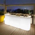 Garten-Bartheke mit modernem Design Slide Break Line hergestellt in Italien