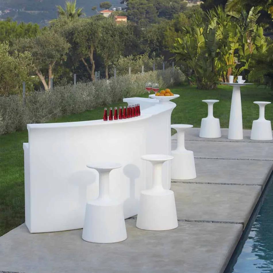 Moderne Bartheke Slide Break Line in Italien hergestellt Viadurini