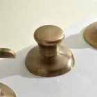 3-Loch-Bidetmischer mit internem Messingzulauf und Butterfly-Griffen – Miriano Viadurini