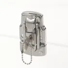 Design-Truhe aus transparentem Acrylglas und modernem Stahl - Dante Viadurini