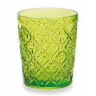 Farbige Glaswassergläser mit Arabeskenverzierungen 12 Stück - Marokko Viadurini