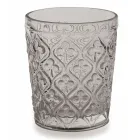 Farbige Glaswassergläser mit Arabeskenverzierungen 12 Stück - Marokko Viadurini