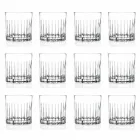 Doppelte altmodische Tumbler Low Glasses 12 Stück Luxus - Senzatempo Viadurini