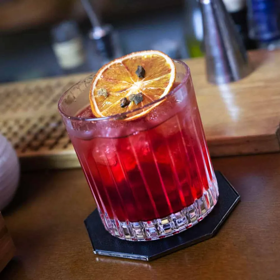 Lowball Tumbler Basso Altmodische Brille für Cockatil 12 Stück - Senzatempo Viadurini