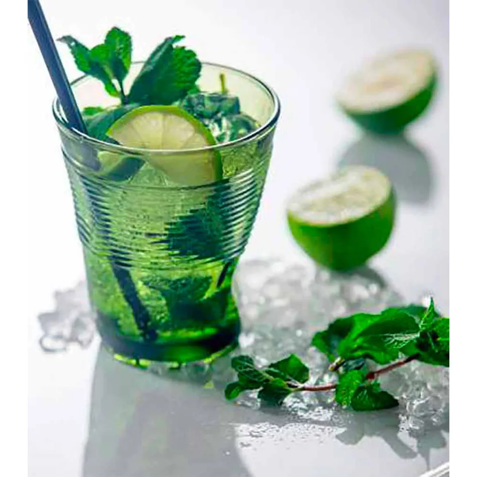 Moderne farbige Glaswassergläser 6 Designstücke - Sarabi Viadurini