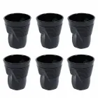 Moderne farbige Glaswassergläser 6 Designstücke - Sarabi Viadurini