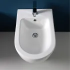 Aralia Einloch-Zyklon-Keramik-Bidet mit modernem Design Viadurini