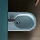 Modernes Design-Keramik-Bidet 57x37cm Sun, made in Italy Viadurini