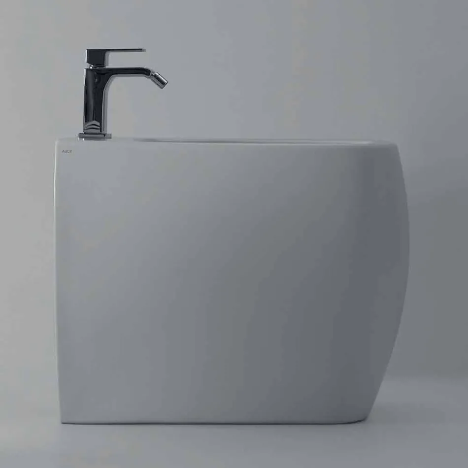Weißes Bidet aus Keramik mit modernem Design Gais, hergestellt in Italien Viadurini