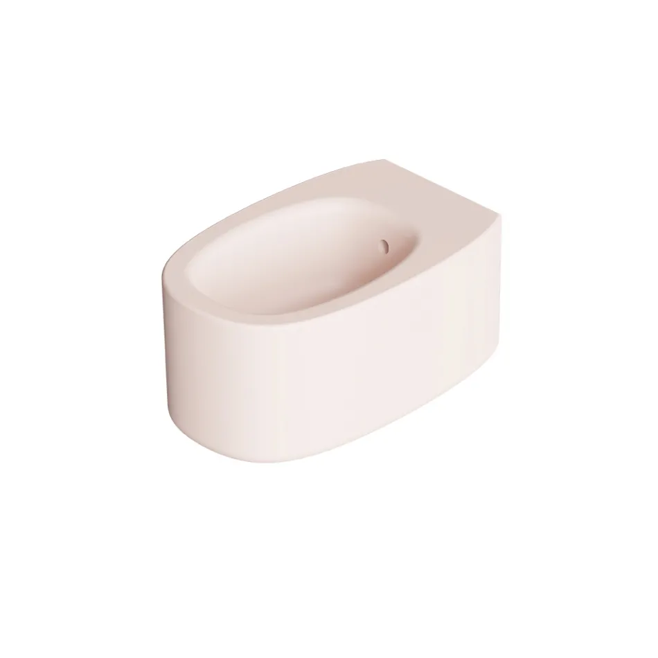 Wandhängendes Keramikbidet in verschiedenen Farben Made in Italy - Mädchen Viadurini