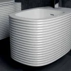 Hängendes Keramik-Bidet in modernem Design, hergestellt in Italien, Hamlet Viadurini